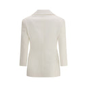 White Wool Blazer