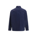 Blue Cotton Shell Jacket