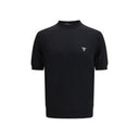 Black Fleece Wool T-Shirt