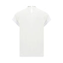 White Elastane T-Shirt