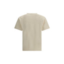 Cream Cotton T-Shirt