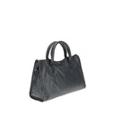 Gray Calf Leather Bos Taurus Shoulder Bag