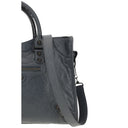 Gray Calf Leather Bos Taurus Shoulder Bag