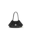 Black Leather Shoulder Bag