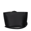 Black Leather Clutch Bag