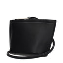 Black Leather Clutch Bag
