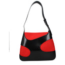 Black Fabric Shoulder Bag