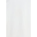 White Cotton Long Sleeve T-Shirt