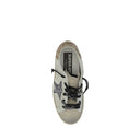 White Calf Leather Bos Taurus Low Top Sneakers