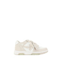 Beige Rubber Low Top Sneakers