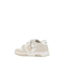 Beige Rubber Low Top Sneakers
