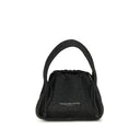 Black Polyester Shoulder Bag