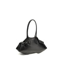 Black Calf Leather Bos Taurus Shoulder Bag
