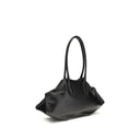 Black Calf Leather Bos Taurus Shoulder Bag