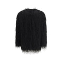 Black Polyester Coat