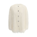 White Polyester Coat