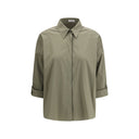 Bicolor Cotton Dress Shirt