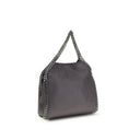 Brown Polyester Shoulder Bag