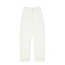White Polyamide Athletic Pants