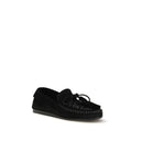 Black Calf Leather Bos Taurus Slip-On Loafers