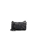 Black Lamb Leather Shoulder Bag