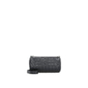 Black Calfskin Shoulder Bag
