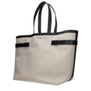 Beige Fabric Shoulder Bag