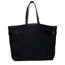 Black Fabric Shoulder Bag