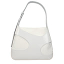 White Leather Shoulder Bag