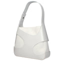 White Leather Shoulder Bag