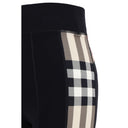 Black Elastane Leggings