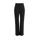Black Cotton Dress Pants