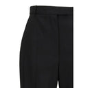 Black Cotton Dress Pants
