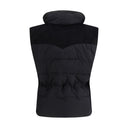 Black Polyamide Sleveless Jacket