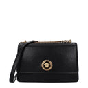 Black Leather Crossbody Bag