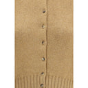 Beige Cashmere Cardigan
