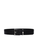 Black Leather Regular Belt