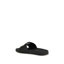 Black Rubber Slippers