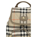 Beige Polyamide Backpack