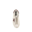 White Calf Leather Bos Taurus Sneakers