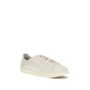 White Calf Leather Bos Taurus Low Top Sneakers