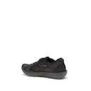 Black Polyamide Athletic Sneakers