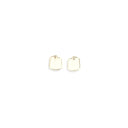 Gold Brass Earrings