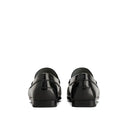 Black Calfskin Slip-On Loafers