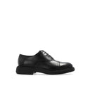 Black Calfskin Oxfords And Derbies