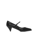 Black Calfskin High Heel Pumps