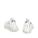 White Calfskin Chunky Sneakers