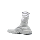 Gray Nylon Athletic Sneakers