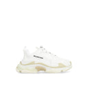White Calfskin Chunky Sneakers