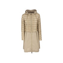 Beige Polyester Coat
